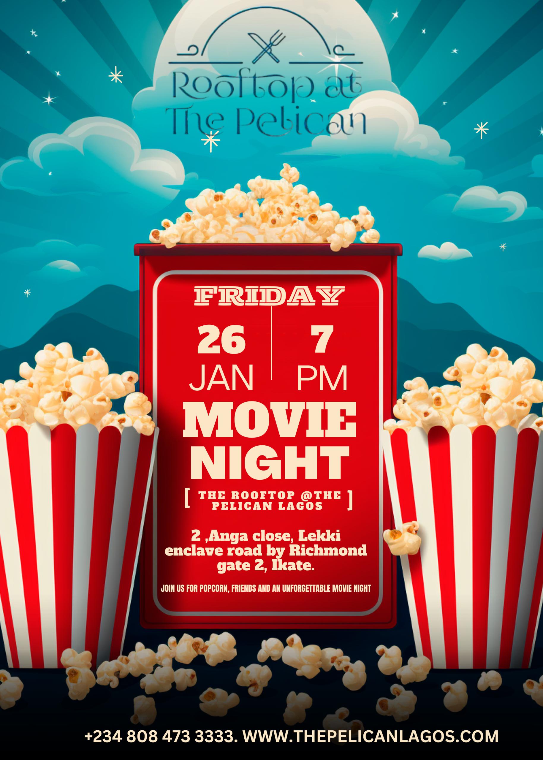 Movie Ticket - The Pelican Lagos